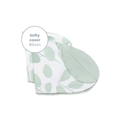 Doomoo Softy huzat #LEAVES AQUA GREEN #S31