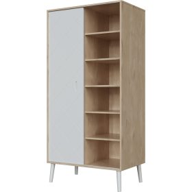   Faktum Peak Natural Oak-White 2 osztású szekrény #18343928