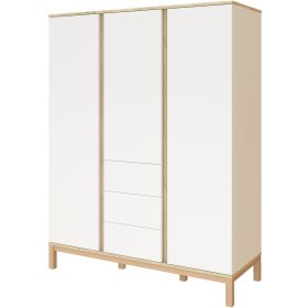 Faktum Loop White-Oak 3 osztású szekrény #17115031