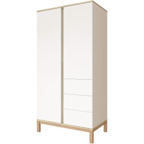 Faktum Loop White-Oak 2 osztású szekrény #17125031