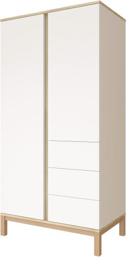 Faktum Loop White-Oak 2 osztású szekrény #17125031