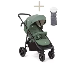   Joie Litetrax 4 DLX babakocsi #Laurel - Therma téli bundazsák #Grey Flannel #610665-216828