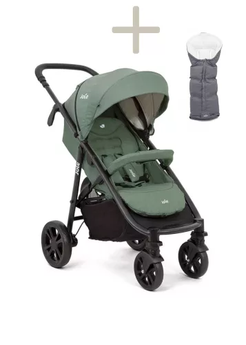 Joie Litetrax 4 DLX babakocsi #Laurel - Therma téli bundazsák #Grey Flannel #610665-216828