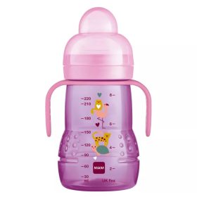   Mam Trainer tanulópohár #220ml #Rózsaszín állatos #320842