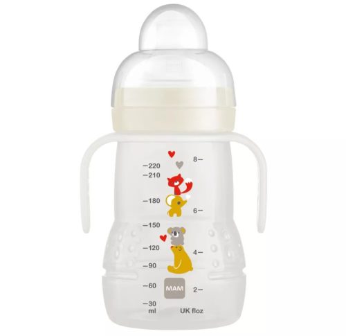 Mam Trainer tanulópohár #220ml #Fehér állatos #320842