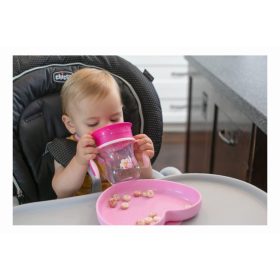   Chicco Itatópohár 360 Perfect 12h #rózsaszín méhecske #CH00695110-070053