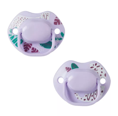 Tommee Tippee Moda Játszócumi #2db #6-18hó #Midnight Jungle lila #43338594-333858