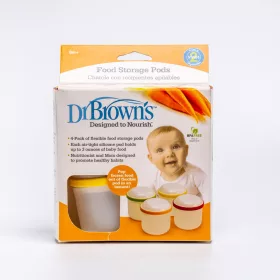 Dr BROWNS Ételtároló dobozok 90ml 4db #200-007723