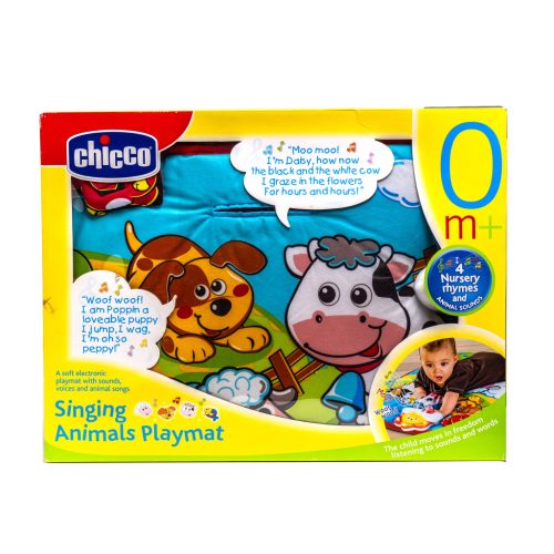 Chicco Játszószőnyeg éneklő-zenélő állatokkal #215-71508