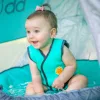 Bblüv Wrap úszódressz aqua 6-18 hó #B0121A