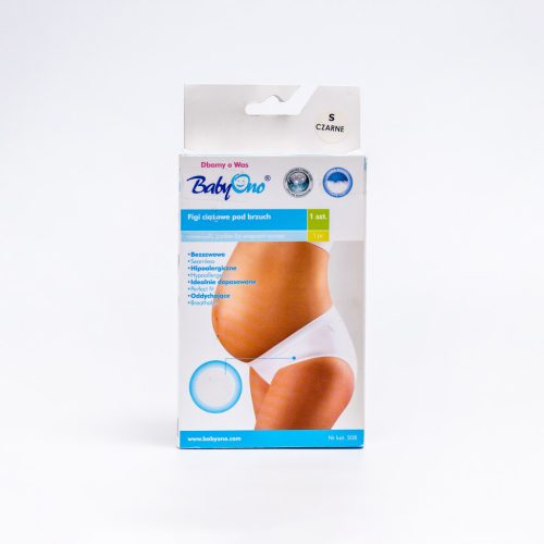 Babyono kismama bugyi fekete S #199-ono-99922