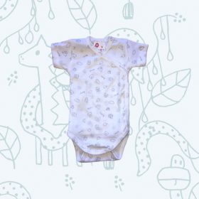   Leopoldi Body rövid ujjú #réklis #50 #sötétkék maci-ház-nap-fa-felhő #101359