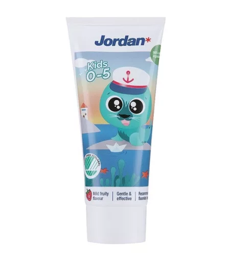 Jordan Fogkrém málna ízű #0-5 év #50ml # fóka #57000015-071519 új