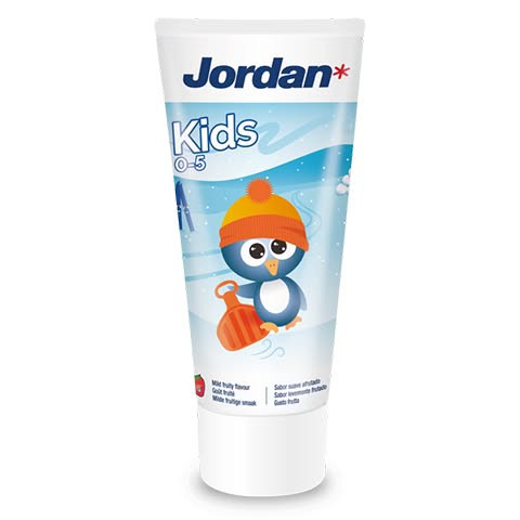 Jordan Fogkrém málna ízű #0-5 év #50ml #pingvin #57000015-071519