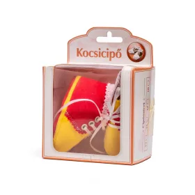 BabyBruin kocsicipő pamut piros #175-540876 EE
