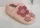 Maus Kocsicipő #puha talpú #17 #pink virág #T3