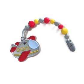 ZelBa Babralánc rágóka 3in1 #szürke repülő