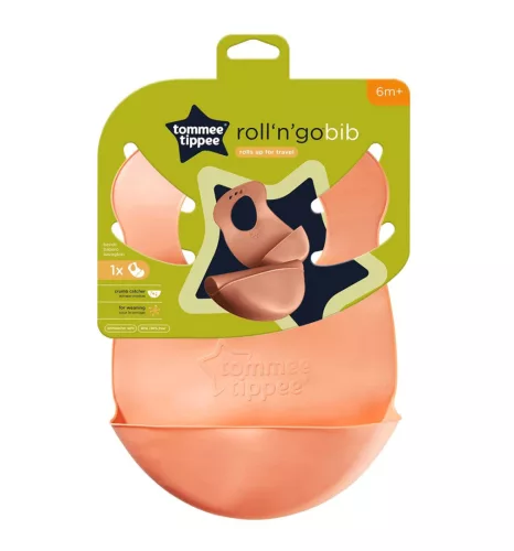 Tommee Tippee Roll-n-Go műanyag előke #Barack #46351492-635143 2024