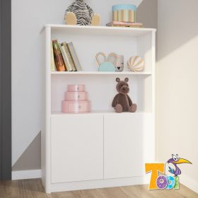 Raktárról - Todi Elegant nyitott polcos 2 ajtós szekrény