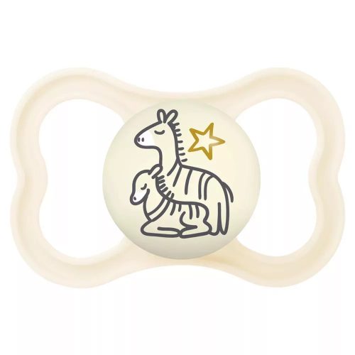 Mam Air Night játszócumi #szilikon #16hó #Zebrás #853722