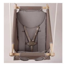   Adamo Bébihinta keresztfával és 5 pontos biztonsági övvel #Szürke