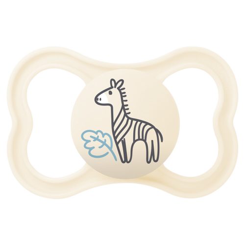 Mam Air szilikon játszócumi 6 hó zebra #853692