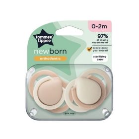   Tommee Tippee Newborn újszülött cumi 0-2 hó 2db Púder #43358201-335821