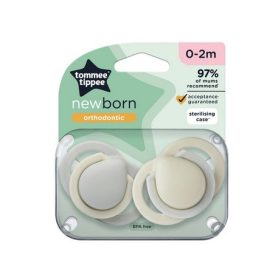   Tommee Tippee Newborn újszülött cumi 0-2 hó 2db Szürke #43358201-335821