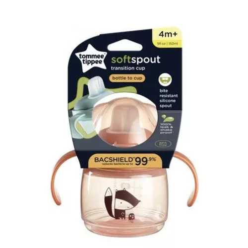 Tommee Tippee Transition Cup tanulópohár 150ml Karamell #447871-478719