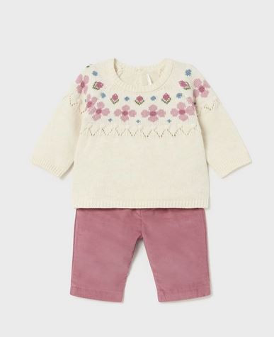 Mayoral 2 részes együttes #0-1 hó #55cm #Mid rose #2519 2024