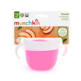 Munchkin Snack tartó rózsaszín #90176-114011