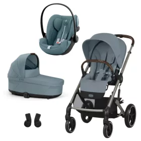   Cybex Gold Balios S Lux 3in1 bundle szett #Stormy Blue - Cloud G Plus #Stormy Blue 2025