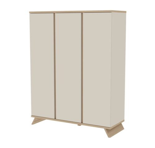 Faktum Sienna Cashmere 3 osztású szekrény