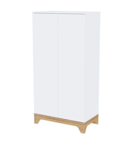 Faktum Lumina White 2 osztású szekrény