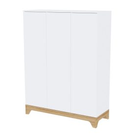 Faktum Lumina White 3 osztású szekrény