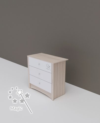 Raktárról - Todi Magic 3 fiókos kisszekrény