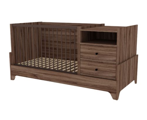 Faktum Nest Walnut kombi babaágy