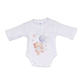   Asti body #pamut #hosszú ujjú #62 #maci lufival fehér #00870009062