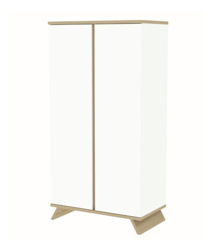 Faktum Sienna White 2 osztású szekrény