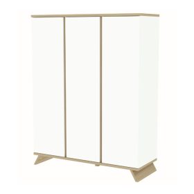 Faktum Sienna White 3 osztású szekrény