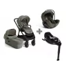 Joie Signature Finiti 4in1 babakocsi Evergreen - i-Level Pro hordozó - i-Base Encore bázistalp