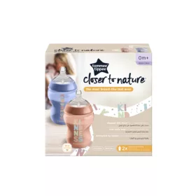   Tommee Tippee CTN Cumisüveg #2x260ml #Terrakotta-Kék #42255005