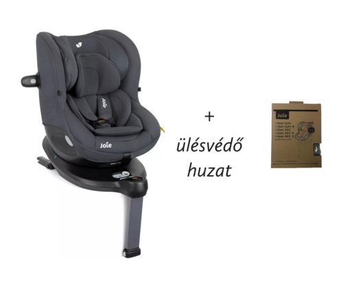 Joie i-Spin 360 gyerekülés #40-105cm #Moonlight + i-Spin ülésvédő huzat #Gray Flannel