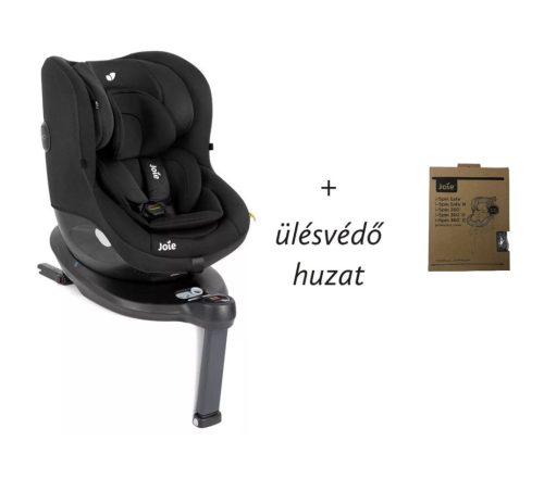 Joie i-Spin 360 gyerekülés #40-105cm #Shale + i-Spin ülésvédő huzat #Gray Flannel