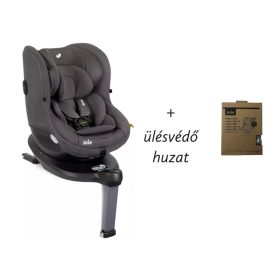   Joie i-Spin 360 gyerekülés #40-105cm #Thunder + i-Spin ülésvédő huzat #Gray Flannel