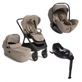   Joie Signature Finiti 4in1 babakocsi Sandstone - i-Level Pro hordozó Maple - i-Base Encore bázistalp
