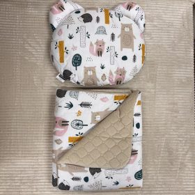   Vmatex Mamo-Tato minky ágynemű szett macipárnával - Mesél az erdő #392432-maci