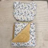 Vmatex Mamo-Tato minky ágynemű szett macipárnával - Ginko sárga #8001741596768
