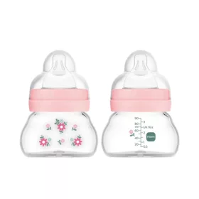  Mam Feel Good üveg cumisüveg 90ml Nature - Rózsaszín #862281