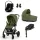 Cybex Gold Balios S Lux 4in1 bundle szett #Moss Green - Cloud G Plus Moon Black hordozóval Base G3 bázistalppal